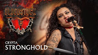 💀 CRYPTA Delivers a Fierce quotStrongholdquot Performance at Bloodstock 2024 Lighting Up the Dio Stage 💀 [upl. by Willey]