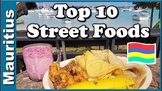 Top 10 Street Foods in Mauritius [upl. by Esinad235]