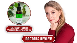 facetheory Polypep Collagen Boosting Serum  Does it work  Doctors Review [upl. by Nuaj]