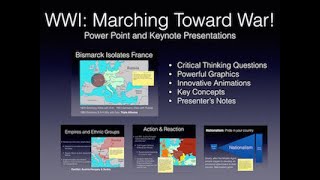 WWI Marching Toward War Study Guide [upl. by Anaj]