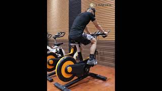 spin bike FitnessEquipment CardioWorkout HomeGym GymEquipment commercialfitnessequipment [upl. by Elfstan95]