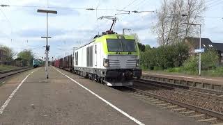 Treinen zuge Bahnverkehr Coevorden Bentheimerlijn Salzbergen 27 4 23 [upl. by Anohr575]