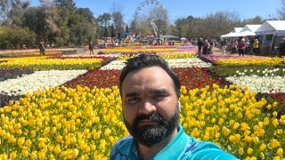 Floriade Festival Australia  Floriade  Flower  Australia  Food  Paralympic Team 🇦🇺 [upl. by Ylrac]