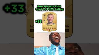 Best Players First Fifa Cards Vs Fc25 Ratings fifa easportsfc eafc eafc24 memes fc25 eafc25 [upl. by Samau950]