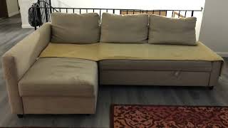 Is there a better sofa out there 7 year IKEA FRIHETEN Sleeper sectional update and review [upl. by Madelle]