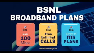 BSNL Fiber Plans  BSNL Broadband Fiber Plans  Best WiFi Broadband Fiber Plans BSNL Rs 249Month [upl. by Einhpets]