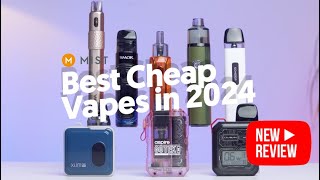 8 Best Cheap Vapes in 2024 [upl. by Lonyer]