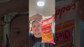 The chip guy tries rare grippos hot n spicy popcorn rate 110 [upl. by Gaynor]