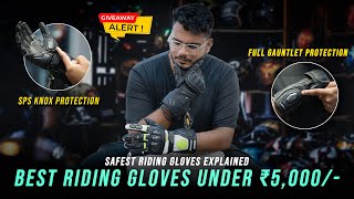 Best Riding Gloves Under ₹5000  Best In Budget Riding Gloves Explained [upl. by Gupta]