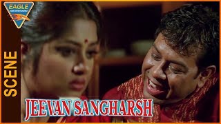 Jeevan Sangharsh Hindi Movie  Ferdous Ahmed Threatened To Moushmi  Eagle Entertainment Official [upl. by Nyram11]