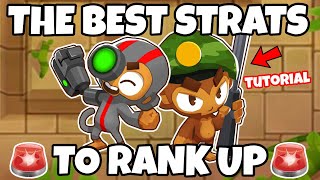 The 🚨EASIEST🚨 Strats to RANK UP QUICK with Bloons TD Battles 2 [upl. by Irahcaz]