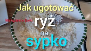 🍚JAK UGOTOWAĆ RYŻ NA SYPKOMangiare u Ewki [upl. by Ellenej]