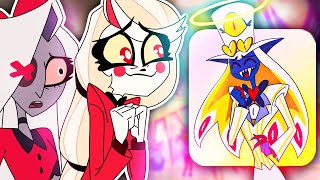 HAZBIN HOTEL REACT TO SIR PENTIOUS ARRIVES TO HEAVEN  Sir Pentious goes to Heaven  Reaction [upl. by Olivette]