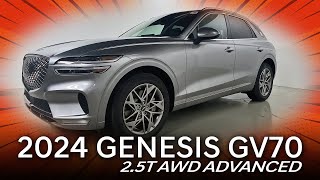 Unveiling the Future 2024 Genesis GV70 25T AWD Advanced  NextLevel Luxury and Performance [upl. by Tavie]