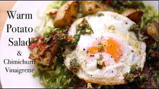 Warm Potato Salad amp Chimichurri Vinaigrette [upl. by Adnahcal]