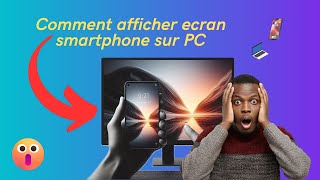 Comment afficher écran smartphone sur pc Windows 10  2024 [upl. by Ecnarolf603]