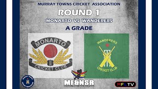 MTCA  Round 1  Monarto Vs Wanderers At Homburg Oval [upl. by Byrn]