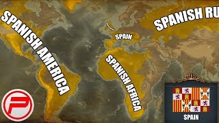 EU4  Timelapse  Spanish Empire [upl. by Meikah832]