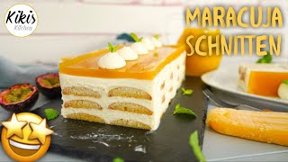 Solero Schnitten ohne Backen  Maracuja Split Schnitten  Solero Torte [upl. by Adiaros]