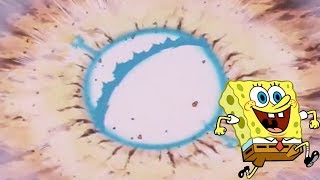 Gohan vs Cell Kamehameha narrated by spongebob [upl. by Doble501]