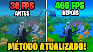 🚨COMO AUMENTAR MUITO o FPS e REDUZIR INPUTLAG no FORTNITE TEMPORADA 4 RODAR FORTNITE em PC FRACO [upl. by Niamreg913]