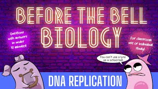 DNA Replication Before the Bell Biology [upl. by Nadnarb128]