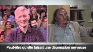 Affaire Depardieu  les explications hilarantes de lacteur sur CNN VOST [upl. by Dahaf]