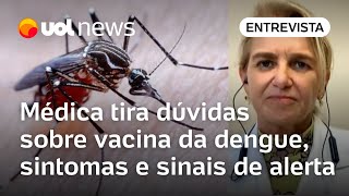 Dengue Quem já teve a doença deve se vacinar risco é maior diz infectologista [upl. by Armstrong799]