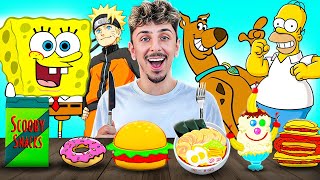 Eating Only Cartoon Food For 24 Hours [upl. by Derk]