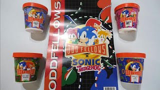 SONIC X ODDFELLOWS ICE CREAM TASTE TEST AMAZING FLAVORS [upl. by Alger]