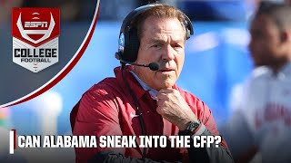 🚨 PLAYOFF PREDICTOR 🚨 Alabama given a 41 chance of making the CFP  Rankings Reactions [upl. by Yzzik]