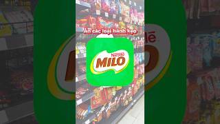 Ăn các loại bánh kẹo Milo kenghiensnack shortvideo unboxing youtubeshorts food milo anvat [upl. by Dianemarie]