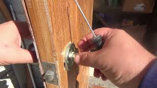 🚪 Mastering Door Knob Repair amp Adjustment  Easy DIY Guide 🔧🏡 [upl. by Wenger]