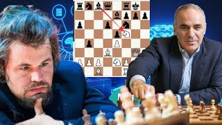 King Kasparov vs Magnus Carlsen 143 [upl. by Irrot438]