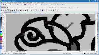 Digitizing in CorelDRAW [upl. by Accebar]