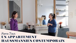 UN APPARTEMENT HAUSSMANNIEN CONTEMPORAIN [upl. by Noswad449]