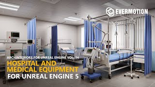 Medical Equipment 3D Models for Unreal Engine 5 [upl. by Larkins]