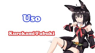 Kurokami Fubuki  嘘 Uso  SID [upl. by Anelam]