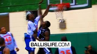 Shabazz Muhammad DESTROYS Defender 2 Poster Dunks  Adidas Super 64 [upl. by Notla]