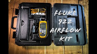 Must Have Airflow Tool HVAC Tech  Fluke 922 Airflow Meter Kit Review [upl. by Pieter452]