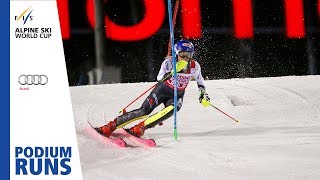 Mikaela Shiffrin  Ladies Slalom  Levi  1st place  FIS Alpine [upl. by Htiekal281]