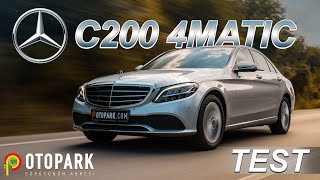 MercedesBenz C200 4Matic 2018  15 Turbo motor nasıl  TEST [upl. by Schluter783]