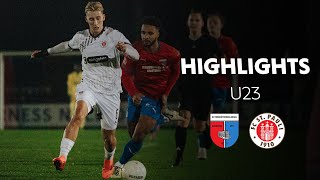 Flutlichtspiel in Drochtersen FCSP U23  SV DrochtersenAssel Highlights [upl. by Cyprus268]