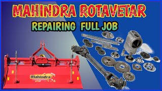 mahindra rotavator repair  rotavator bearing change  full Job [upl. by Zweig]