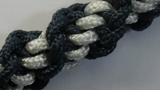 Paracord Schlüsselanhänger knoten  Paracord Flechten Anleitung in Deutsch auch als Blog [upl. by Yrreb]