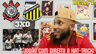 REACT CORINTHIANS 3 X 0 NOVORIZONTINO  SEMIFINAL  COPINHA 2024 [upl. by Kawai]