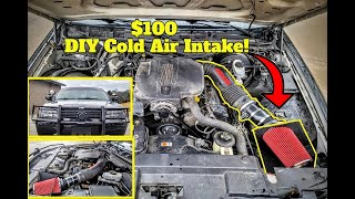 Crown Victoria DIY quotPOOR MANSquot Cold Air Intake Done Right [upl. by Akamaozu]