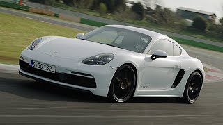 2022 Porsche 718 Cayman GTS 40  Track Driving amp Sound [upl. by Ferullo]