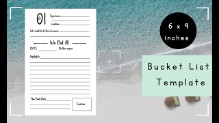 Create YOUR Travel Bucket List [upl. by Annavahs]