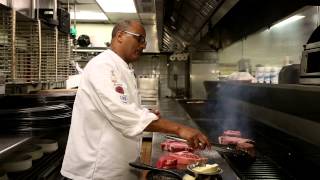 How to Grill a Steak at Berns Steakhouse  Chef Hab [upl. by Loren]